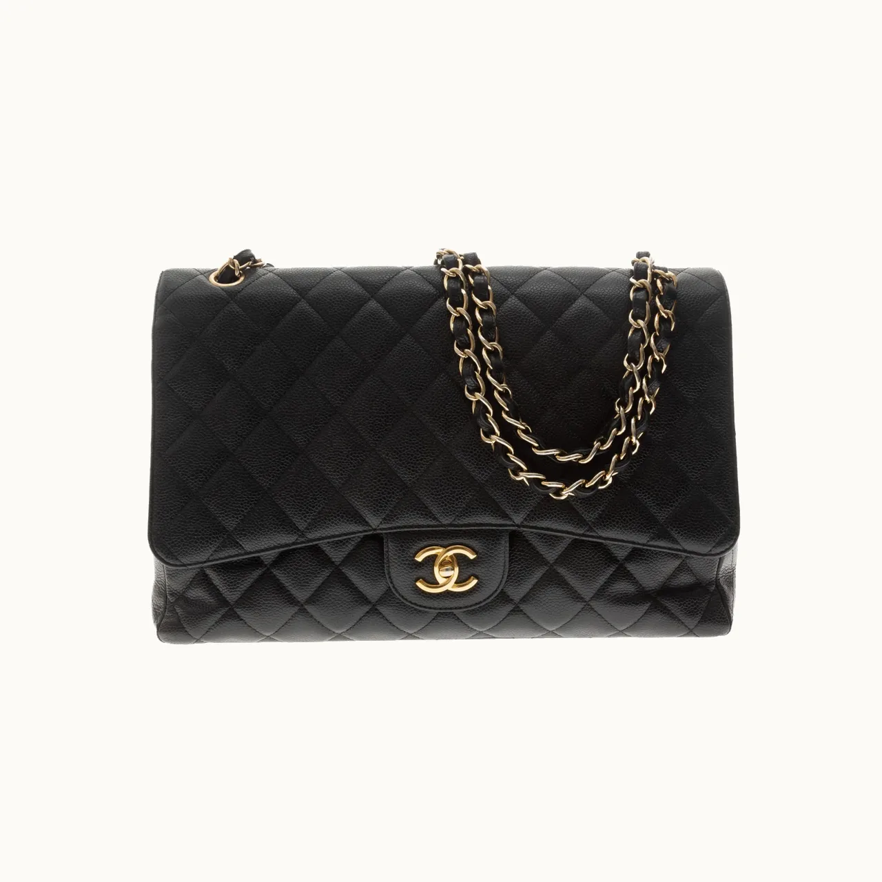 Chanel Maxi Jumbo Sigle Flap grande