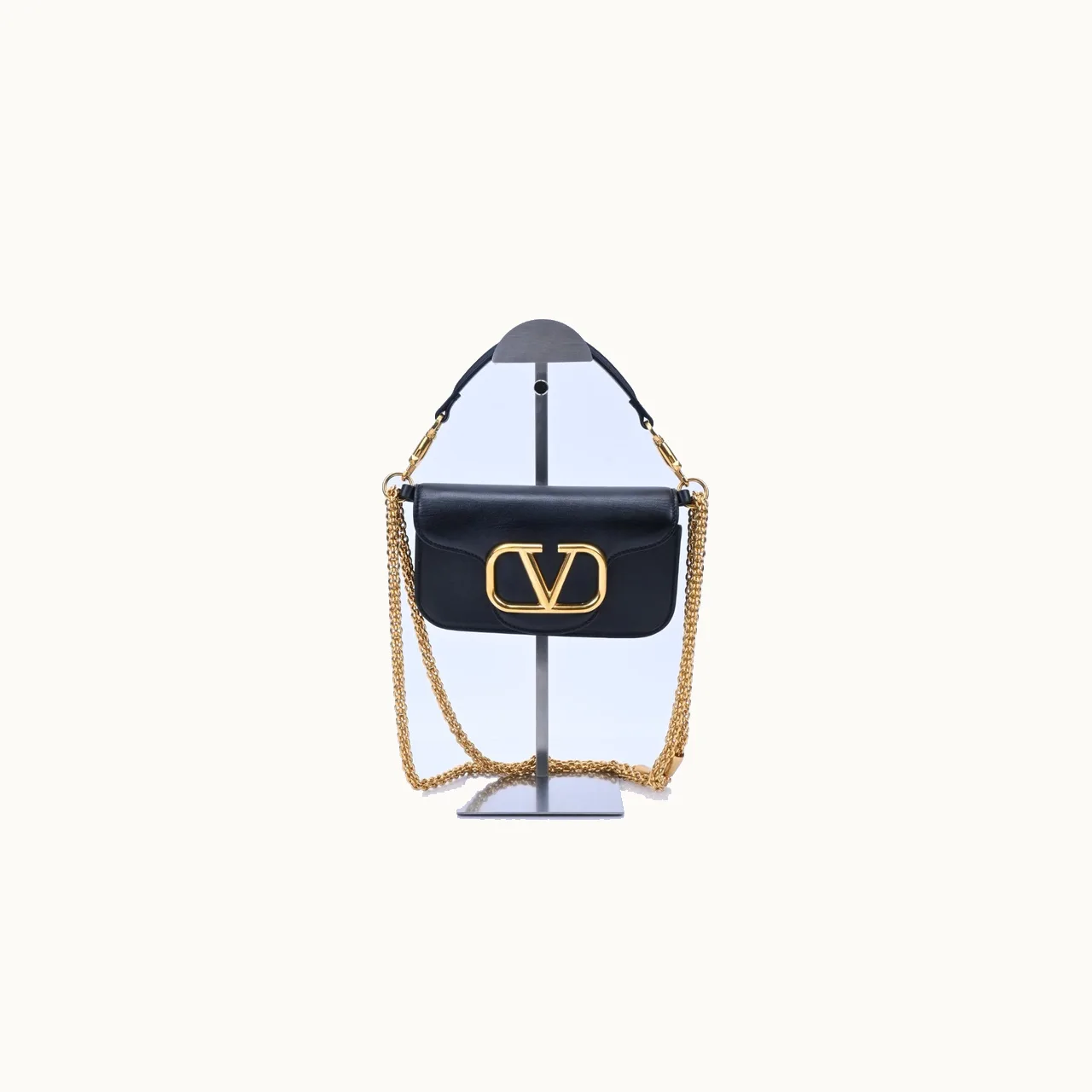 Crossbody Valentino Locò VLogo Small Negro