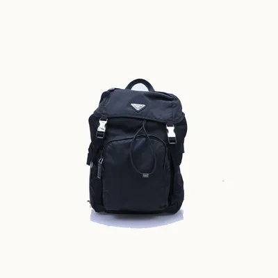 Mochila Prada Re-Nylon x Adidas Negro