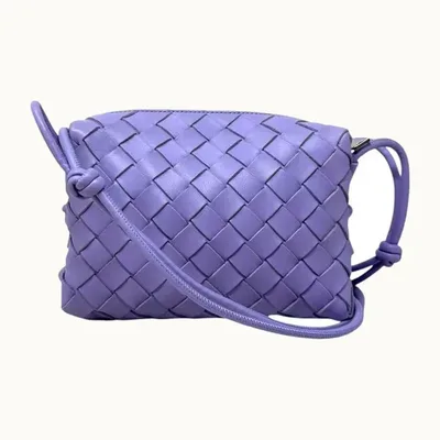 Bolso Bottega Veneta Mini Loop Morado