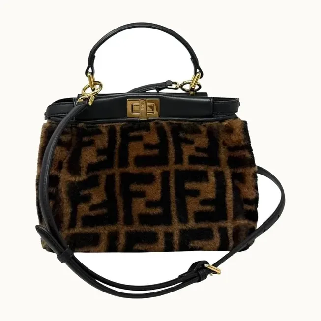 Bolso Fendi Peekaboo Fur