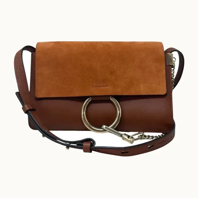 Bolso Chloé Faye Camel