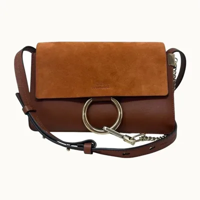 Bolso Chloé Faye Camel