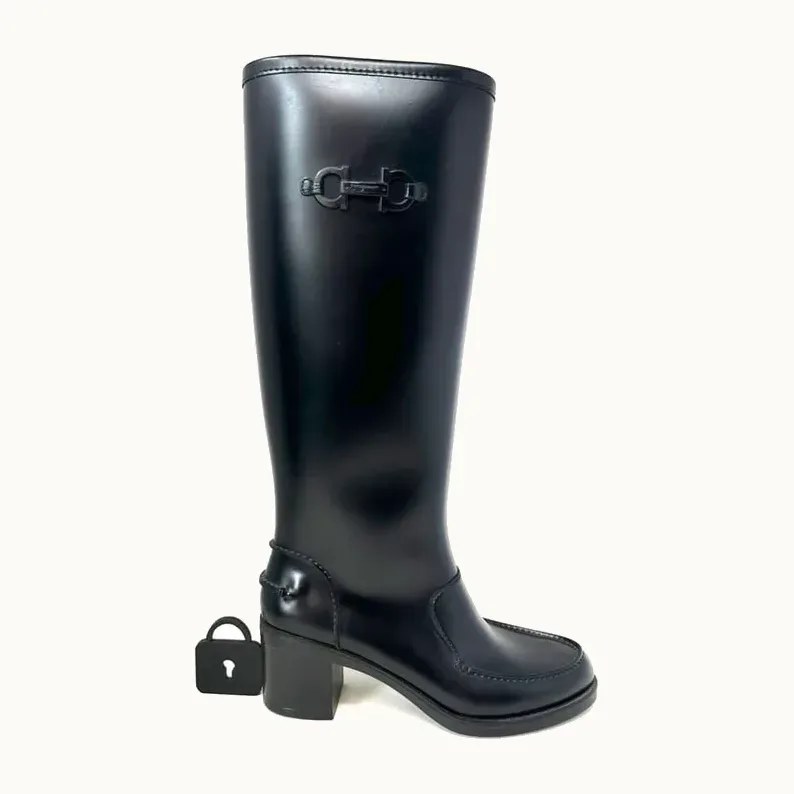 Zapatos Salvatore Ferragamo Rainboots, Talla 7